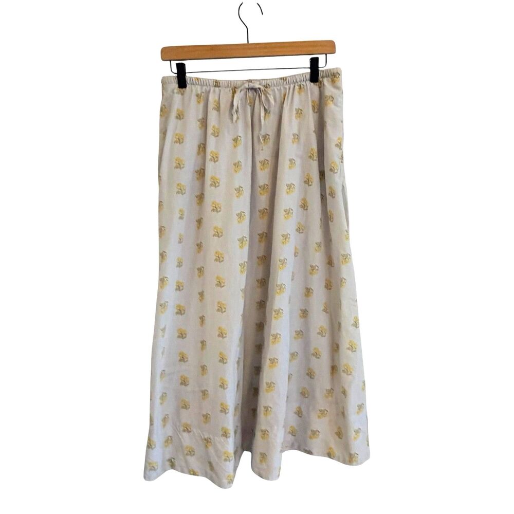 Universal Thread Boho Cottage Floral Peasant Skirt Size M Coastal Grandma